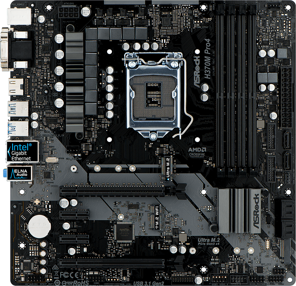 GT 1030 2GB ASRock H370M Pro4 セット ASRock H370 Pro4 インテル 300シリーズ LGA1151対応 intel H370